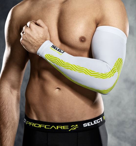 Select Compression arm sleeves 6610 bílá Velikost: XS