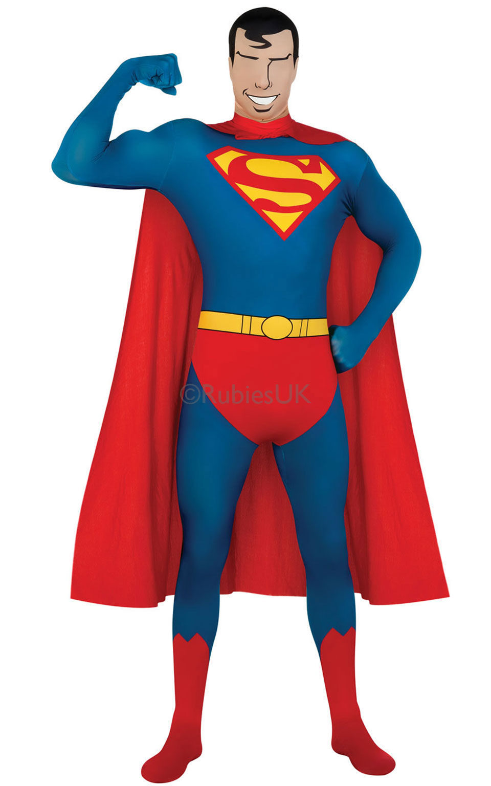 Rubies USA 2nd Skin Superman - licenční kostým x varianta: M 48 - 50
