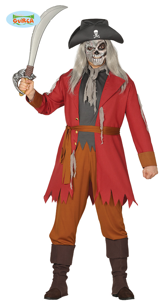 Guirca Fiestas Španělsko GHOST PIRATE - kostým varianta: M 48 - 50