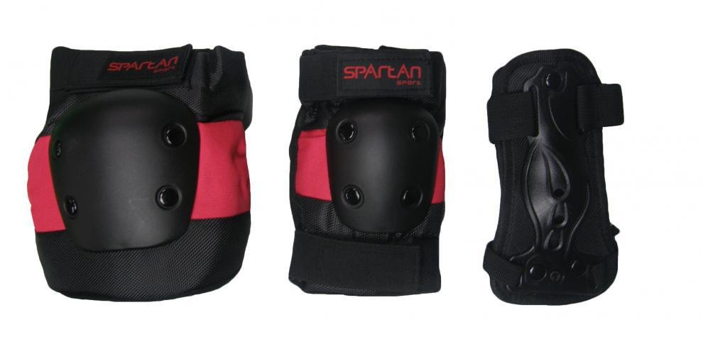 Chránič skateboard SADA SPARTAN COOLMAX 269 varianta: Velikost S