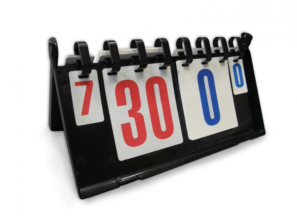 SEDCO Ukazatel skóre RICHMORAL 0-30 plastový varianta: černá