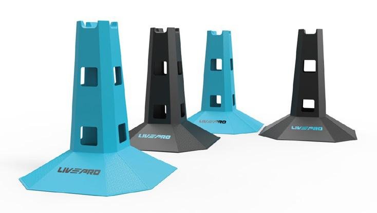 Kužely LivePro Speed Agility - SET 4ks varianta: modrá