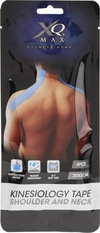 SEDCO Kinesiology Shoulder/Neck Tape - Tejpovací páska Ramena 20x5 cm - 4ks varianta: modrá
