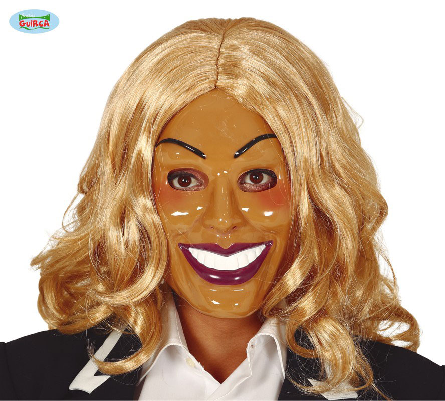 Guirca Fiestas Španělsko PVC maska - dáma