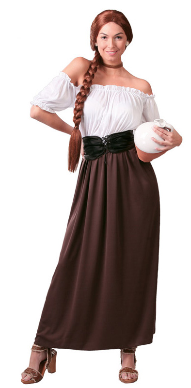 Guirca Fiestas Španělsko Kostým vesničanky varianta: M - 38/40