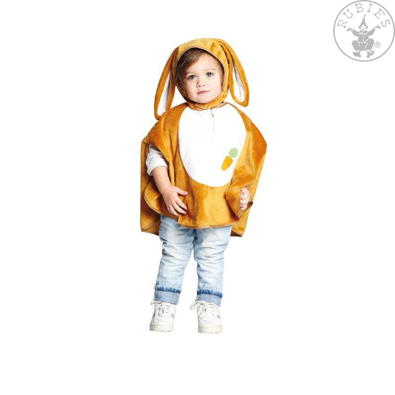 Rubies Německo Dětská pelerína s kapucí - zajíček X varianta: 92