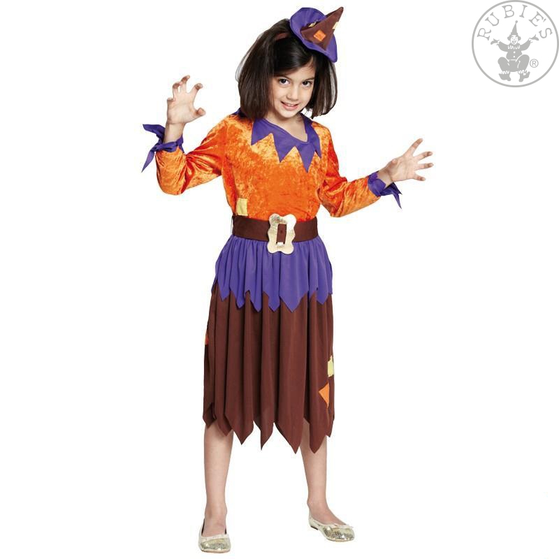 Rubies Německo Hexe HOLLY - kostým s kloboukem D varianta: 116