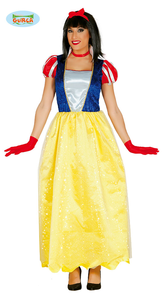 Guirca Fiestas Španělsko Sněhurka - kostým pro dospělé varianta: M - 38/40