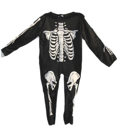 Skeleton -dětský kostým varianta: S 3 - 4 roky