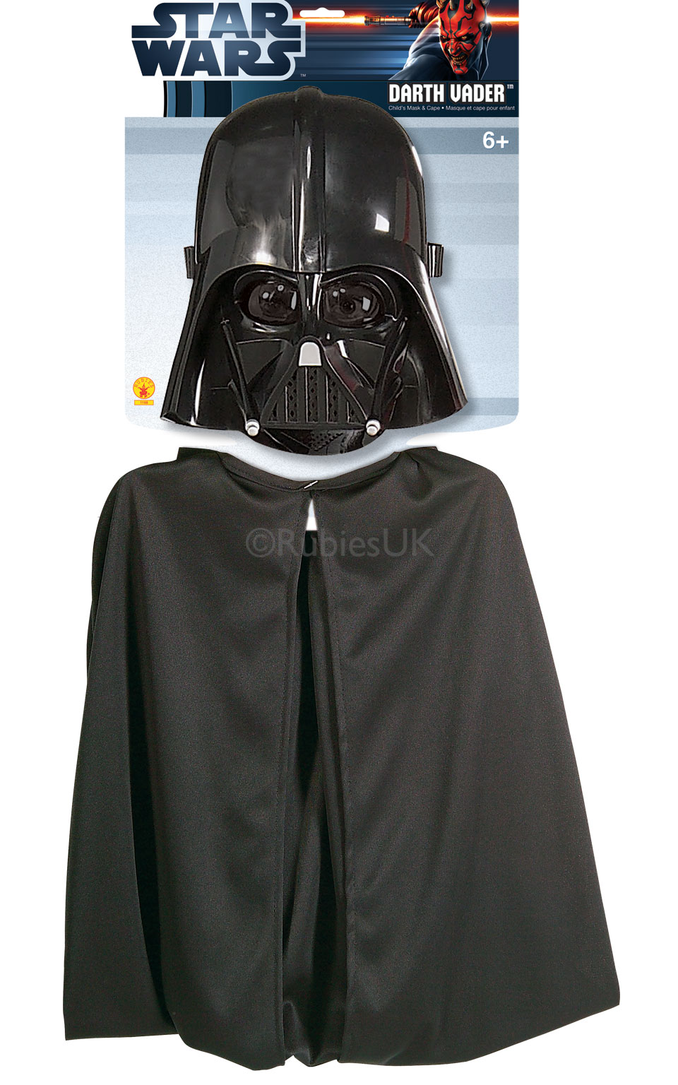 Rubies USA Dětský kostým Darth Vader maska+plášť - licence X