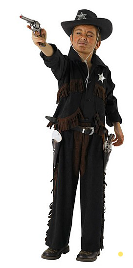 Rubies Německo Kovboj - kostým D varianta: 104