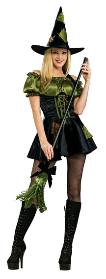 Rubies USA Green Patch Witch D varianta: M - 38/40