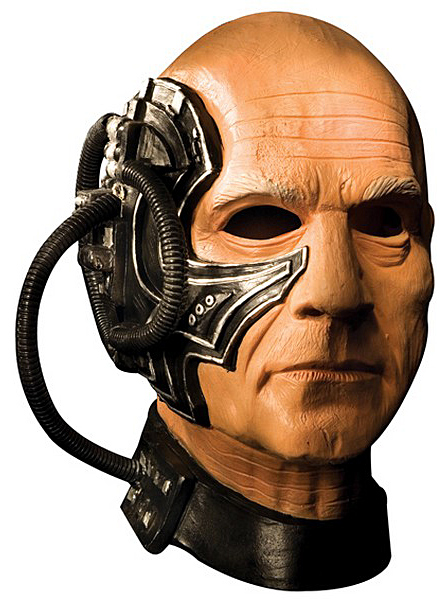 Rubies USA Locutus DLX Latex Maske - licence D