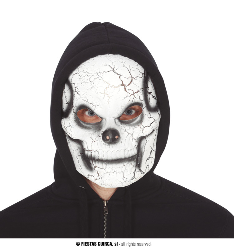 Guirca Fiestas Španělsko SKULL MASK PVC