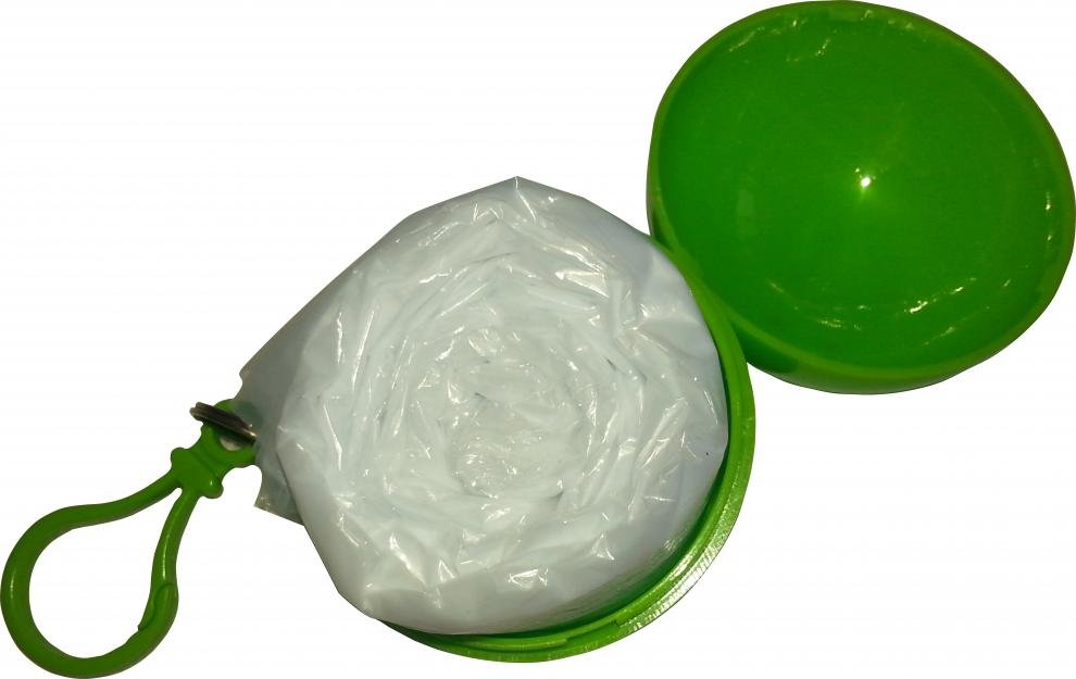 Ostatní Pláštěnka PONČO v přívěšku varianta: žlutá