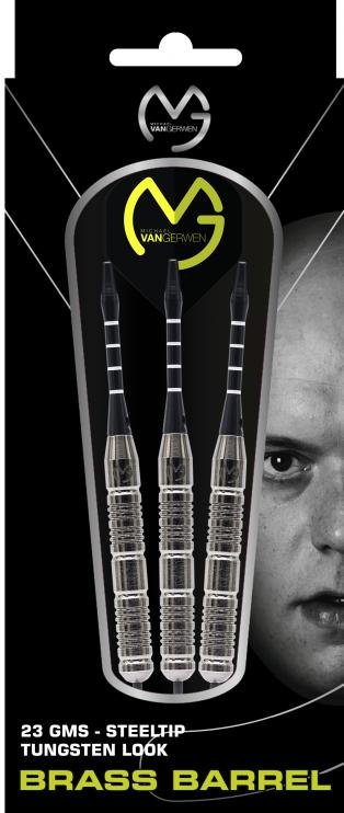 Šipky XQ MAX Steel Brass Michael van Gerwen 23g varianta: 23 g
