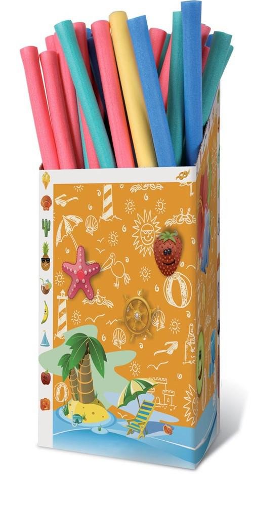 MONDO Tyč do vody PE 470 modré 150 cm - bez otvoru varianta: modrá