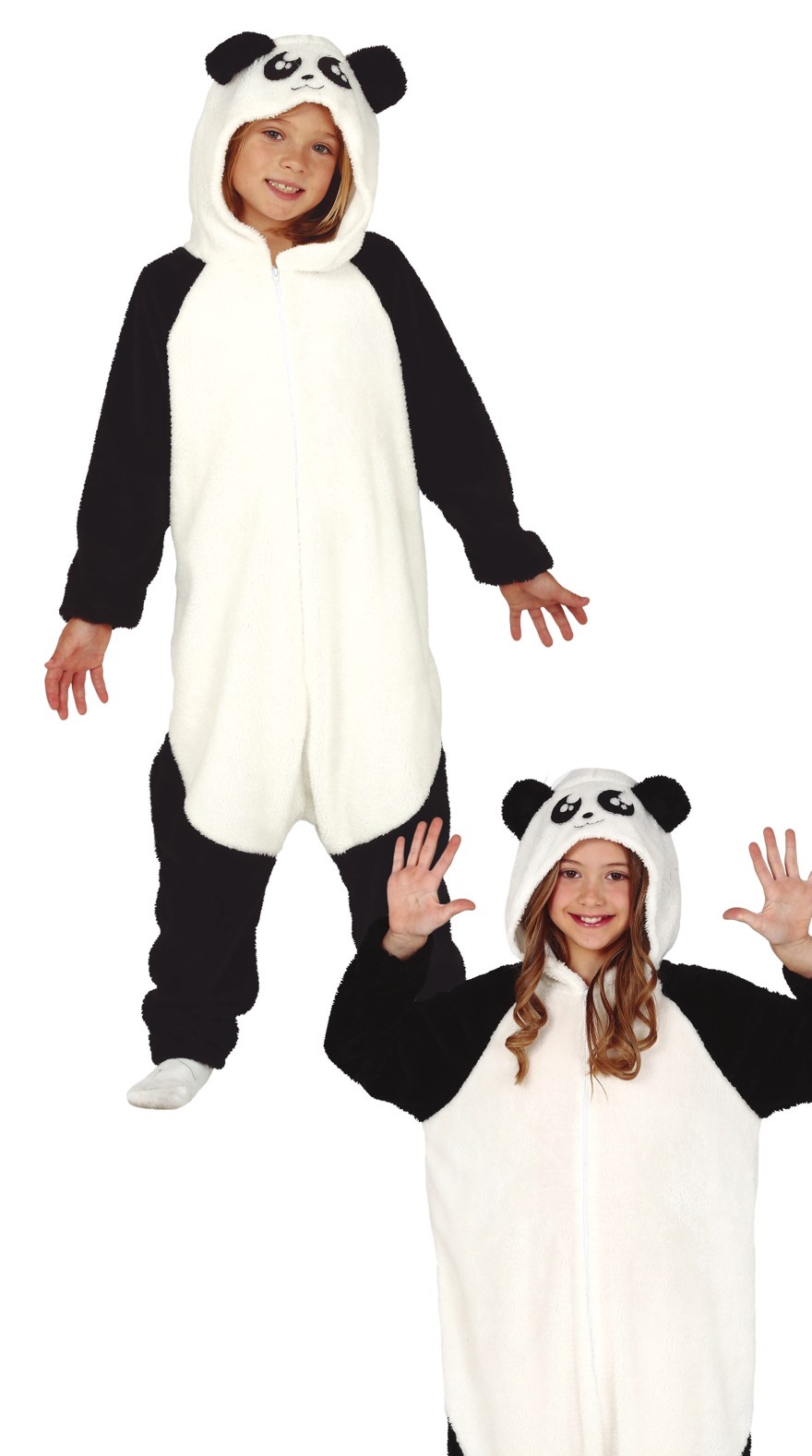 Guirca Pyžamo Panda - overal s kapucí dětský Velikost: 7-9 let