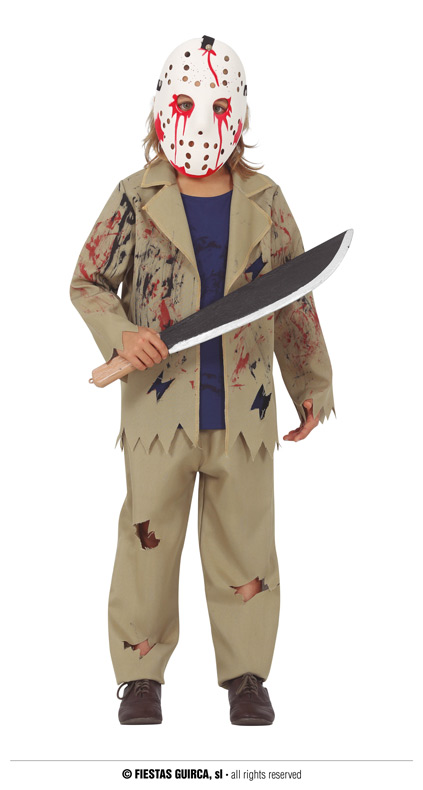 Guirca Fiestas Španělsko Jazz Dead - kostým s maskou varianta: 7 až 9 let
