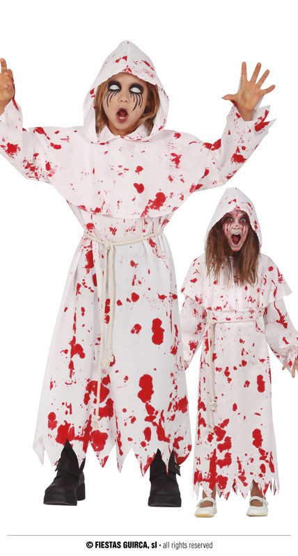 Guirca Fiestas Španělsko Krvavý mnich - unisex kostým varianta: 10 až 12 let