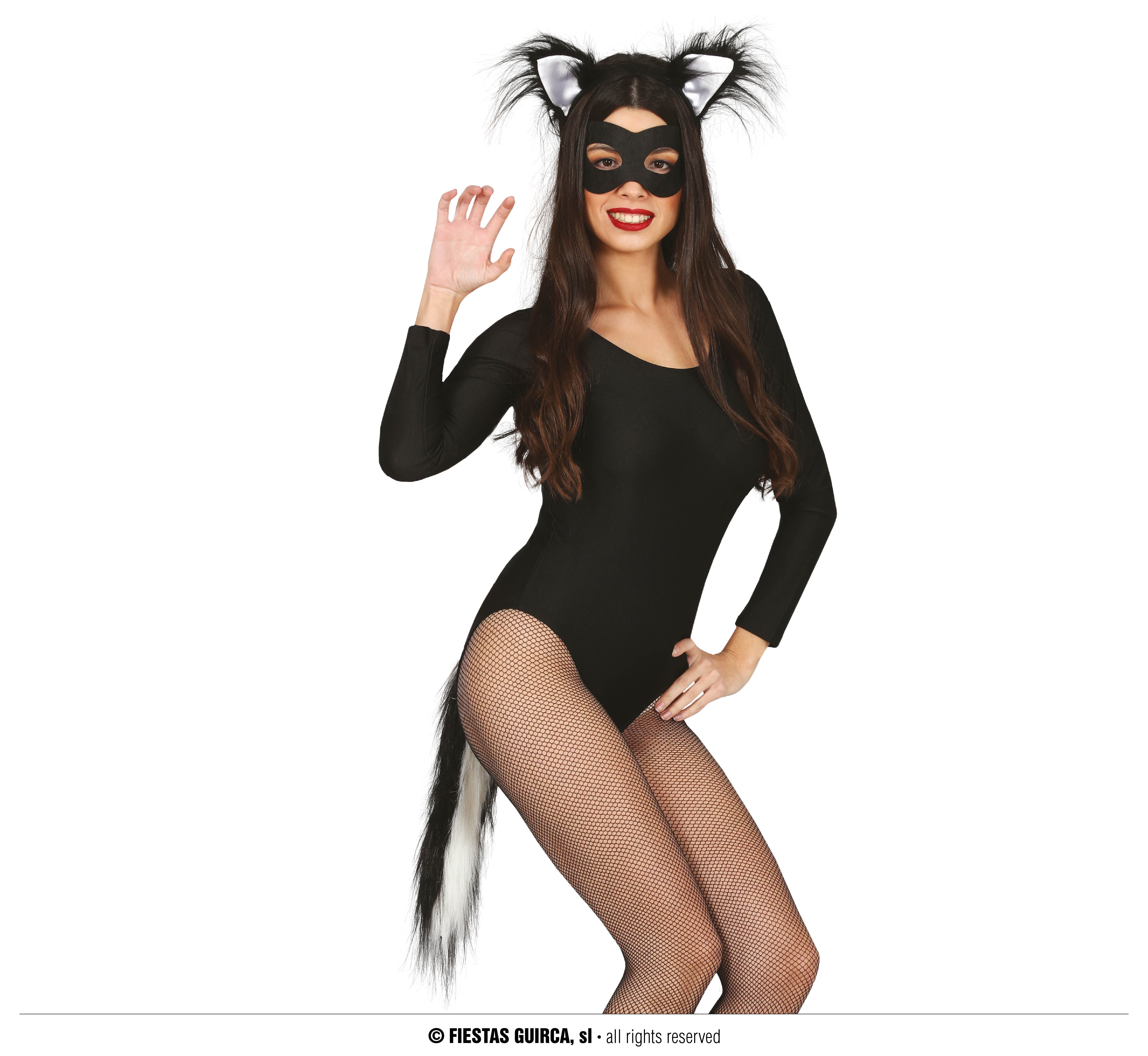 Guirca Set černobílá kočka 3 pcs.