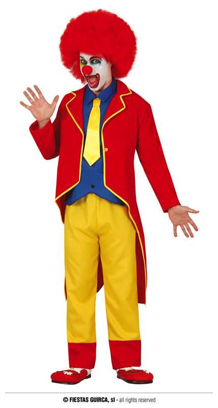 Guirca Fiestas Španělsko Klaunský oblek varianta: L 52 - 54