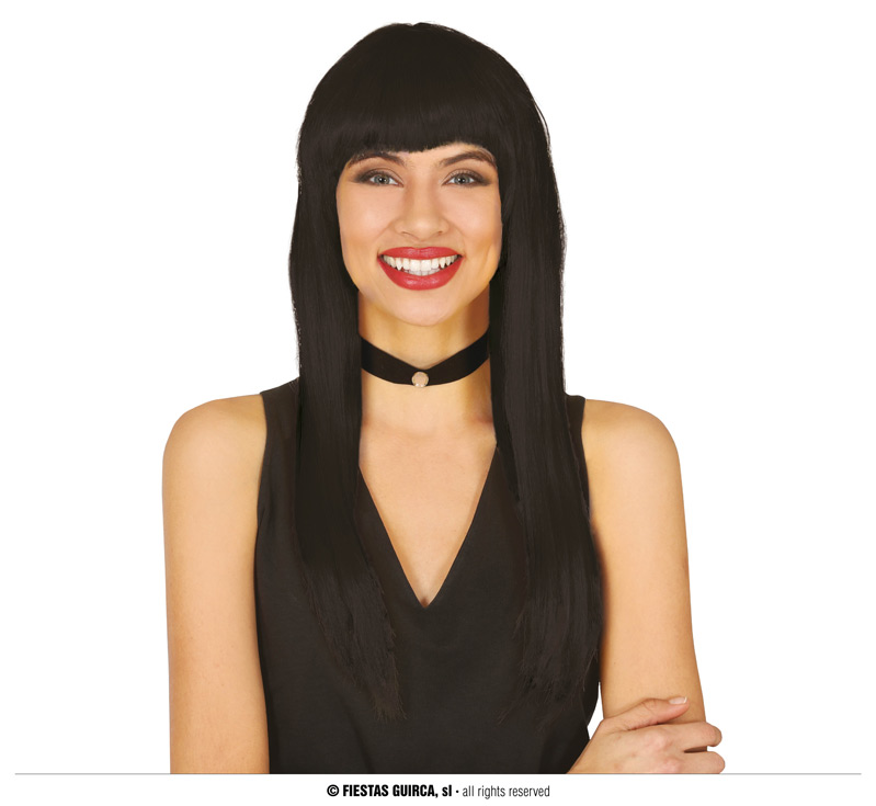 Guirca Fiestas Španělsko Dámská paruka Josefin černá