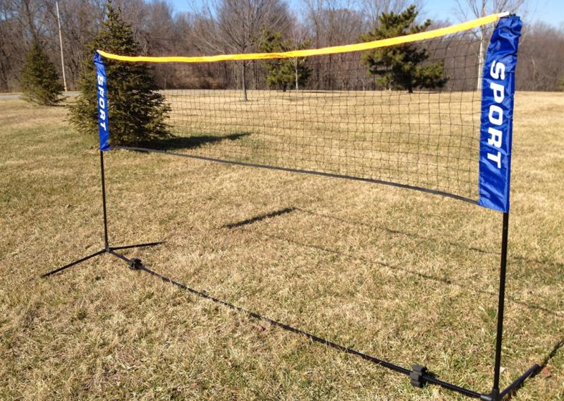 SEDCO Síť na badminton  se stojanem  SPORT VICTOR SET NET art. 2012 varianta: modrá