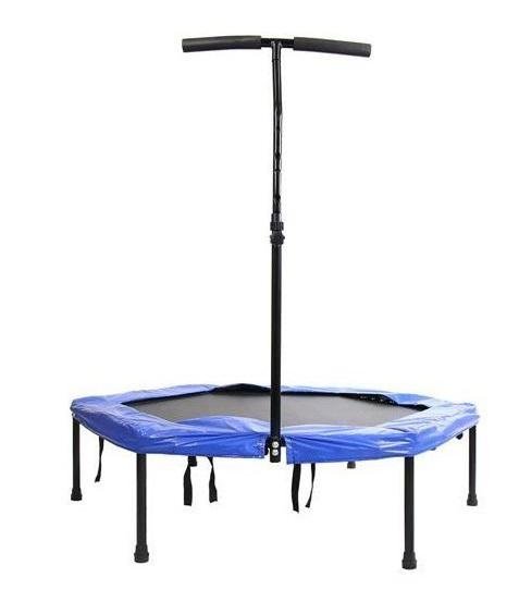 Trampolína SPARTAN hexagon 136 cm s madlem varianta: modrá