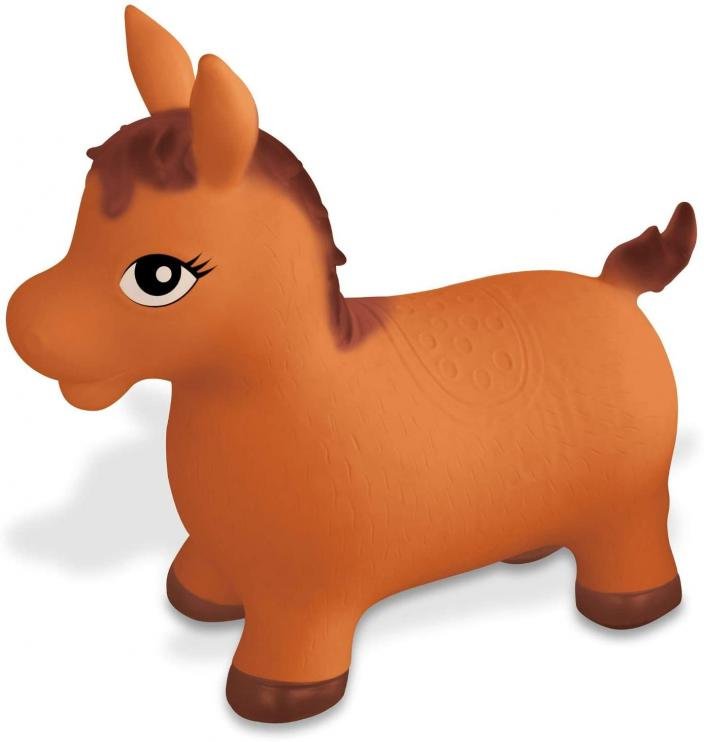 Nafukovací skákací kůň MONDO 09689 varianta: hnědá