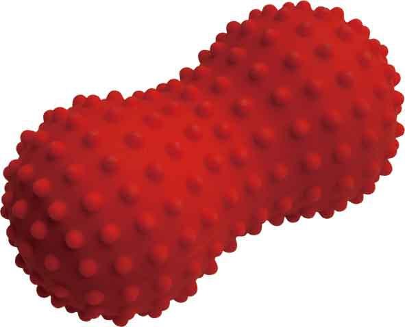 Masážní míček SPARTAN 46 - 4,5 x 7,5 cm varianta: červená