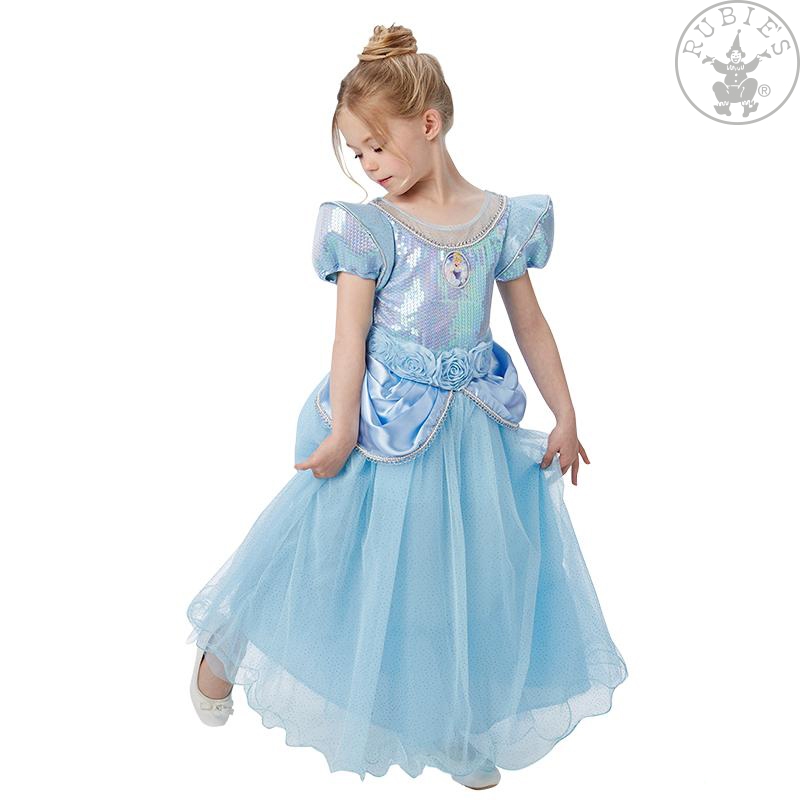 Rubies USA Popelka Premium - dětský luxusní kostým - 620480 x varianta: S 3 - 4 roky