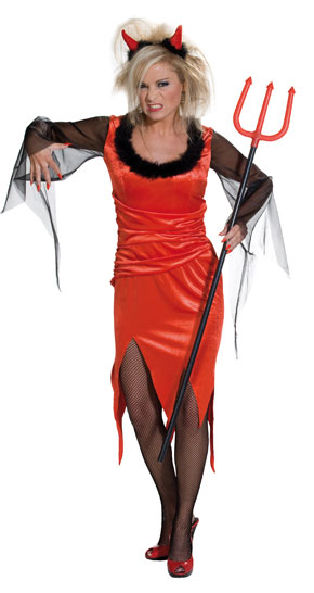 Rubies Německo Čertice - kostým D varianta: 42