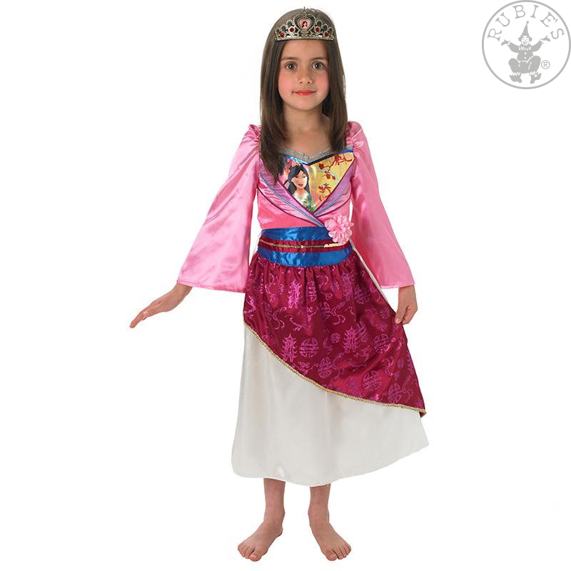 Rubies USA Mulan Shimmer Child - licenční kostým varianta: MD 5 - 6 roků