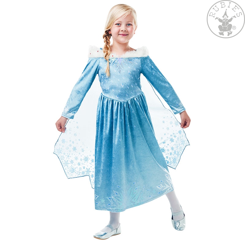 Rubies USA Elsa Frozen Olaf´s Adventure Deluxe - Child X varianta: S 3 - 4 roky