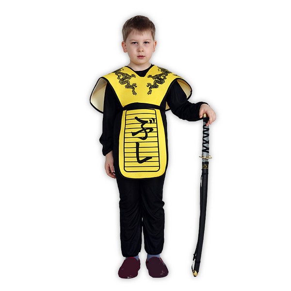 Ninja žlutý S varianta: M  5 - 7  roků