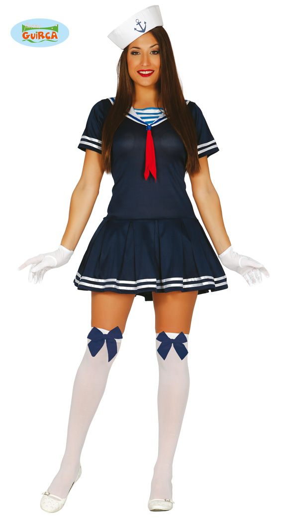 Guirca Fiestas Španělsko Námořnice modrý kostým varianta: M - 38/40