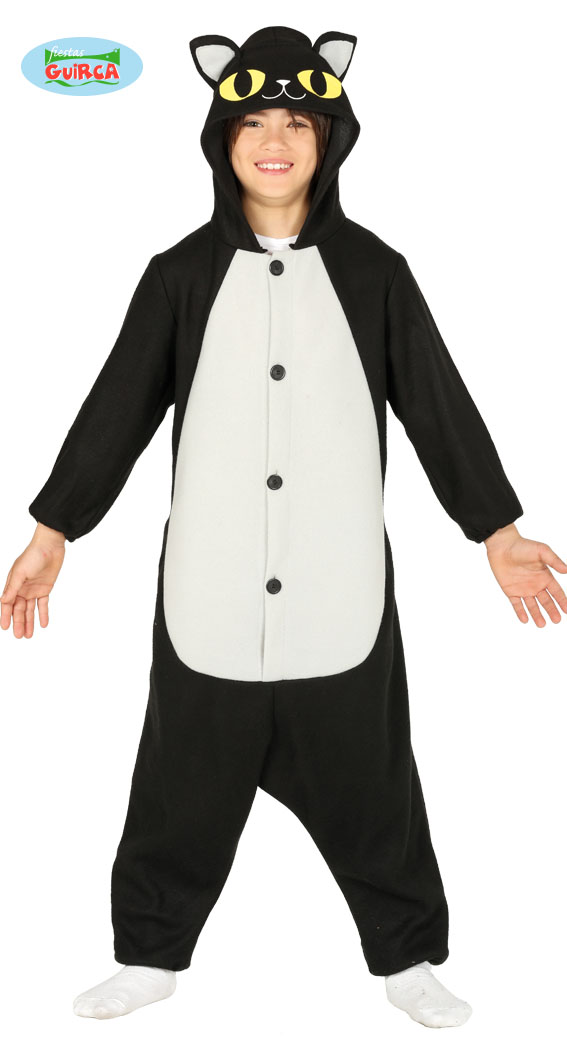 Guirca Fiestas Španělsko Černý kocour - kostým varianta: 5 až 6 let