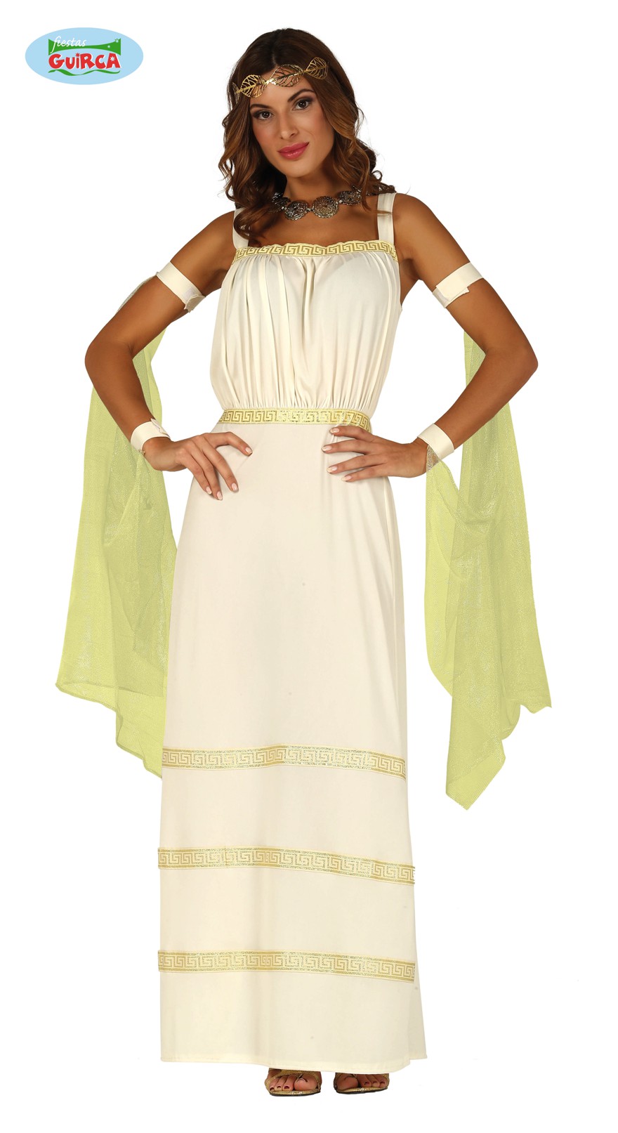 Guirca Fiestas Španělsko Diosa  - kostým řekyně varianta: M - 38/40