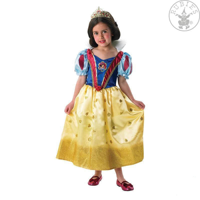Rubies USA Sněhurka - kostým Snow White Glitter - licenční kostým D varianta: LD  7 - 8 roků