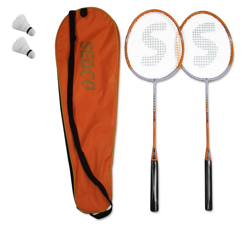 Badmintonová sada rakety SEDCO Alu 2006S varianta: oranžová
