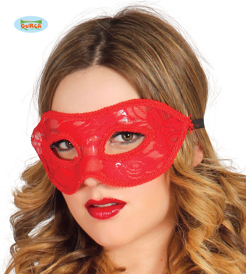 Guirca Fiestas Španělsko Červená maska