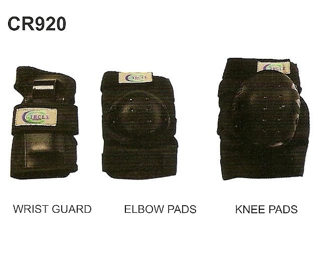 Ostatní Chrániče skateboard sada 920 Senior varianta: černá - POUZE vel. L