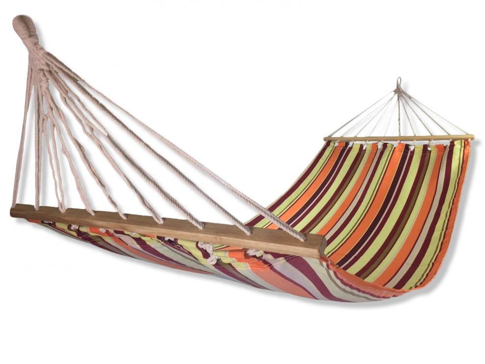 Houpací síť s výztuhou - mix barev PES CANVAS 200*80 varianta: modrá