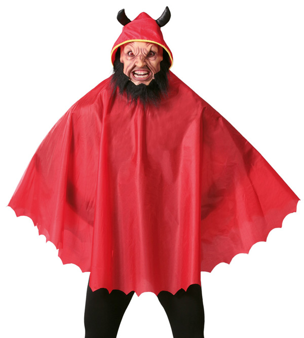 Plášť lucifer  s kapucí 120 cm