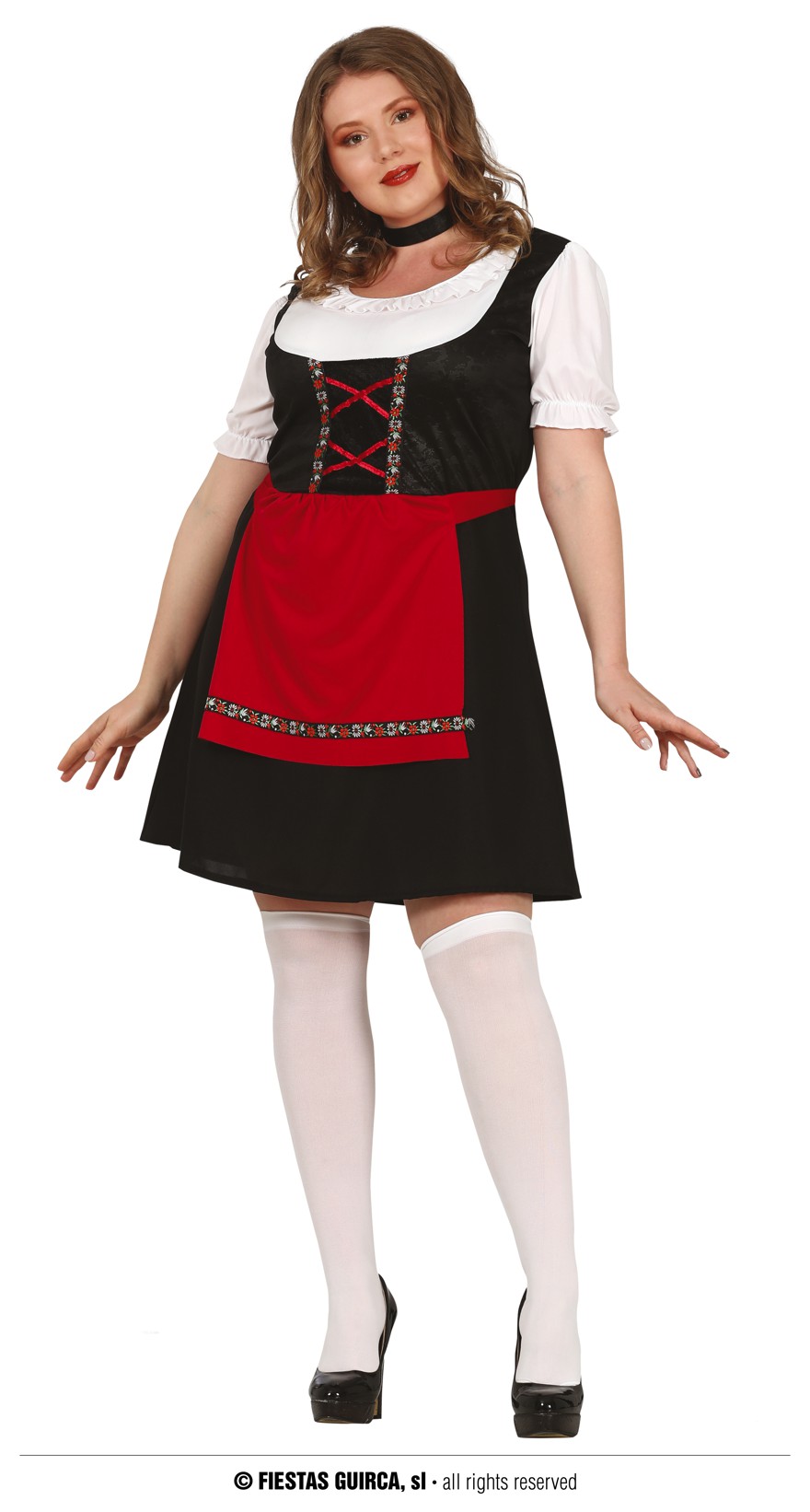 Guirca Fiestas Španělsko Bavorský kostým vel. 44/46 varianta: XL 44 - 46