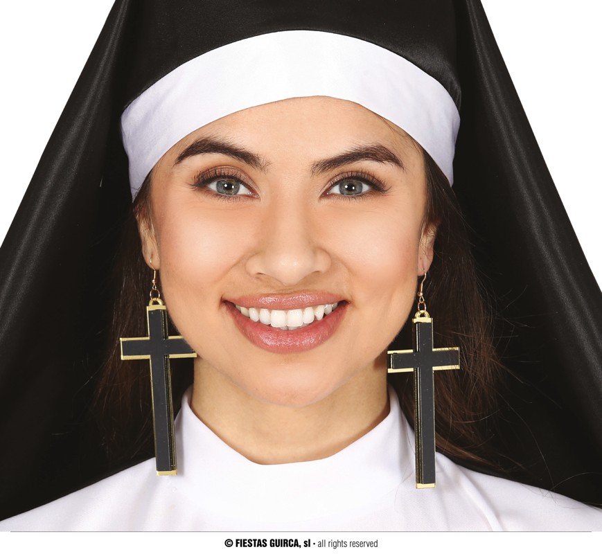 Guirca Náušnice pro jeptišku