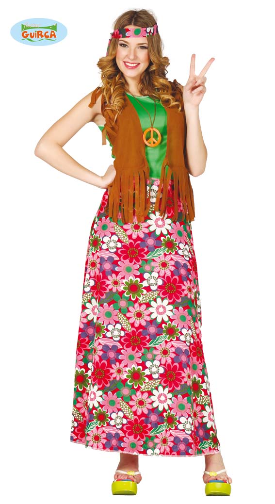 Guirca Fiestas Španělsko HAPPY HIPPIE - kostým XL varianta: XL 44 - 46