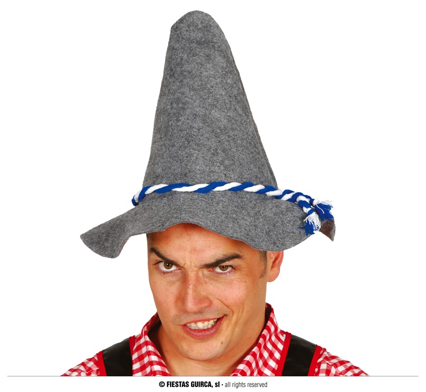 Guirca Fiestas Španělsko Tyrolský klobouk