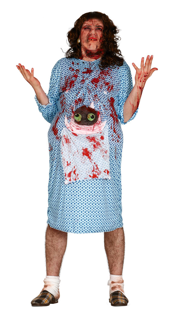 Guirca Fiestas Španělsko Zombie - těhotná žena D varianta: L 42/44